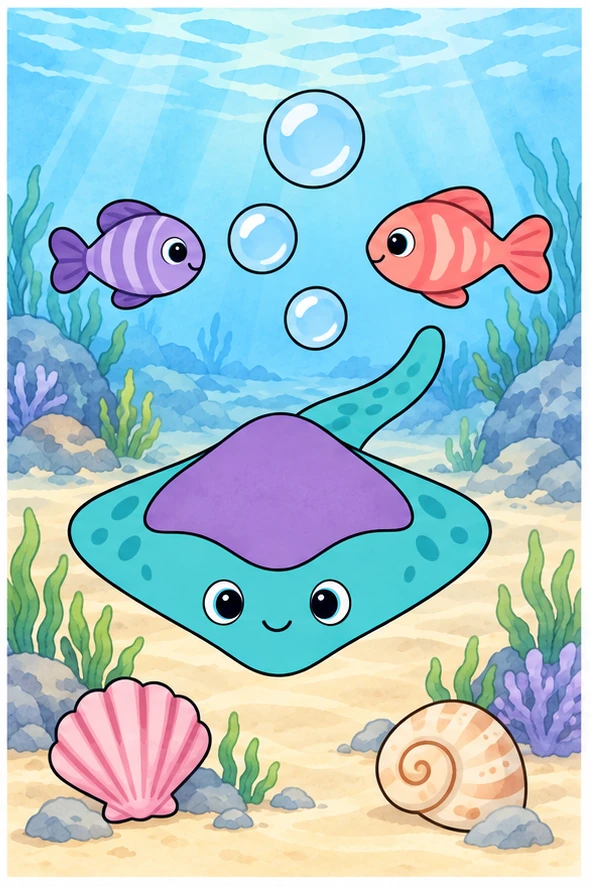 Ray above the sand — assembly example