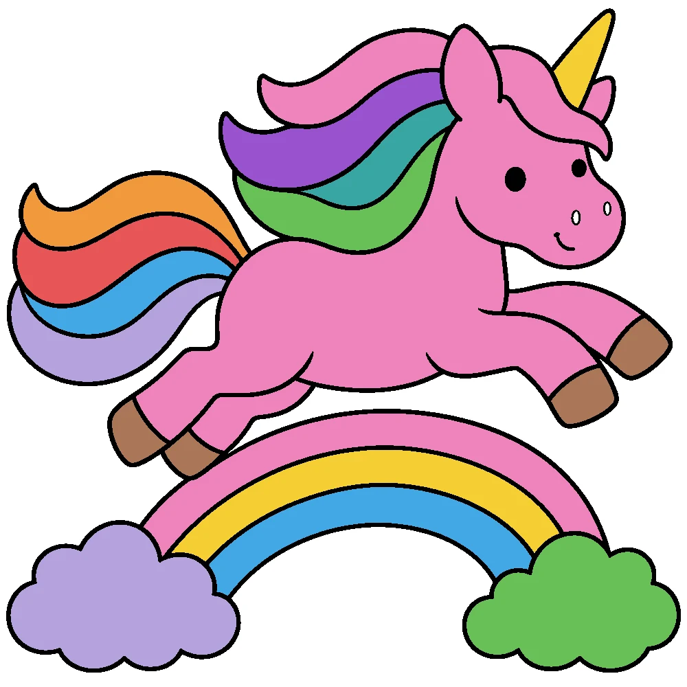 Colored answer: Rainbow jump