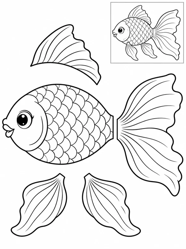 Fancy goldfish — Gentle curves