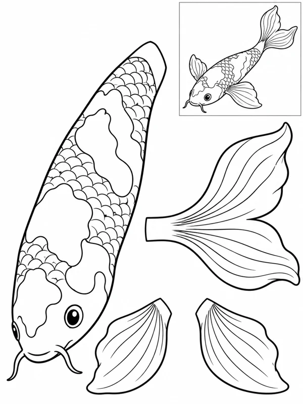 Garden koi — Gentle curves