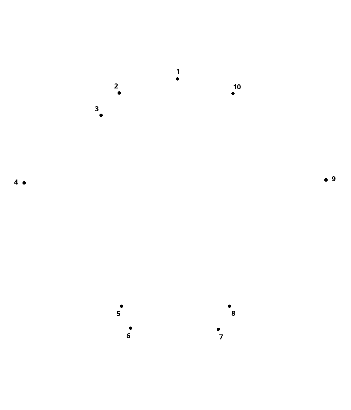Seashell — 10 dots