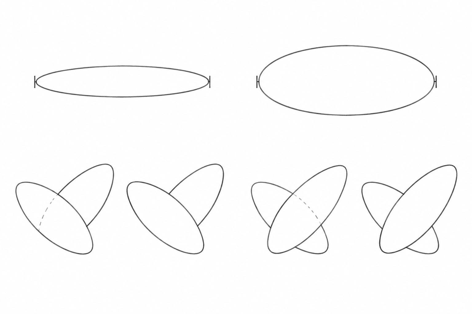Curve trial and foreground oval
