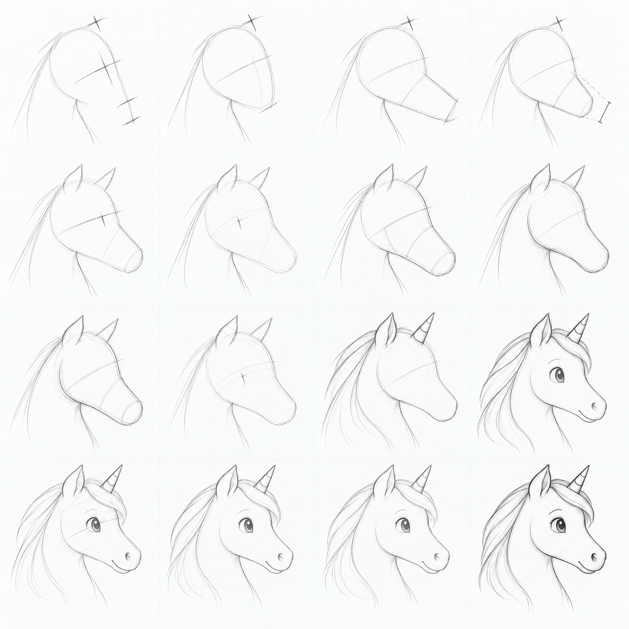 How to draw a unicorn